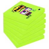 Kolorowe karteczki samoprzylepne Post-it Super Sticky, Karteczki zielone, 76 x 76 mm