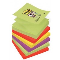 Karteczki samoprzylepne Post-itSuper Sticky Z-Notes, Paleta Marrakesz, 76 x 76 mm