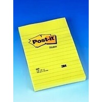 Karteczki Post-it XXL, w lini, 102 x 152 mm