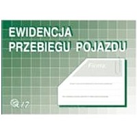 Ewidencja przebiegu pojazdu, offset / indeks K-17 / A5