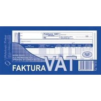 Faktura netto (pena), orygina + kopia / 105-8E / 1/3 A4