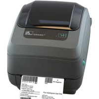 ZEBRA GX43-102420-000 Drukarka etykiet GX430t/termotransferowa/300dpi/USB/RS-232/Print Server ver 2