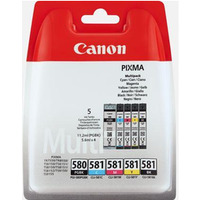 CANON 2078C006 Tusz CANON PGI-580/CLI-581 BK/CMYK MULTI BL SEC