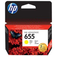 HP CZ112AE BHK Tusz HP 655 yellow