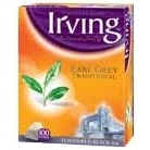 Herbata Earl Grey Irving, Earl Grey Traditional, 100 saszetek