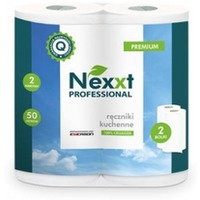 Rczniki kuchenne PREMIUM (2 rolki) Nexxt PROFESSIONAL, biay / 50 listkw